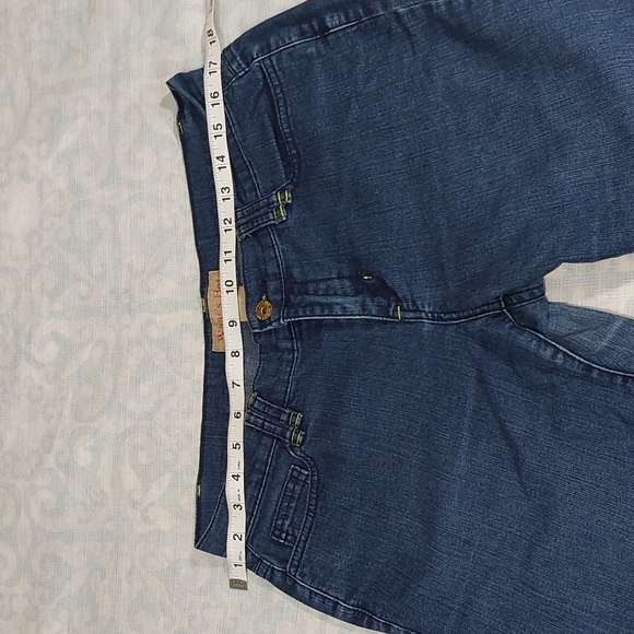 What's Hot Juniors Stretch Jeans W/lace Up At Ankles Size 7. - Picture 3 of 8